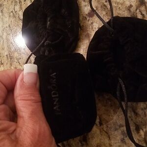 Pandora Set of 3 Lg Jewelry Pouches-NEW!
